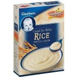 Can I give my baby rice cereal?