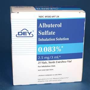 Can I give my baby albuterol?